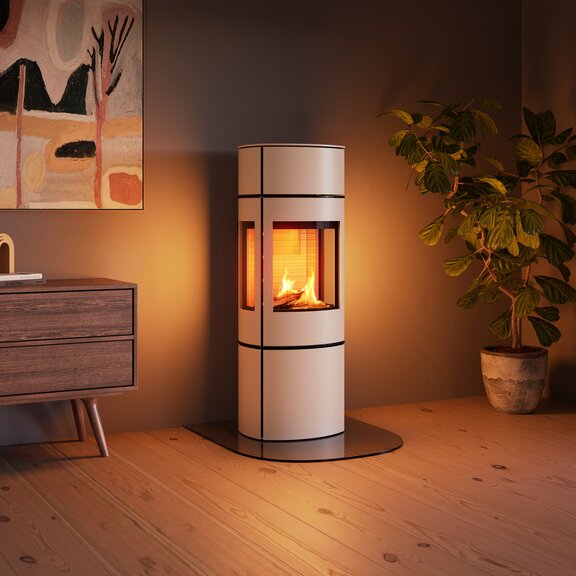 CARO 130 GAZ en couleur sable lors d'un agréable crépuscule
